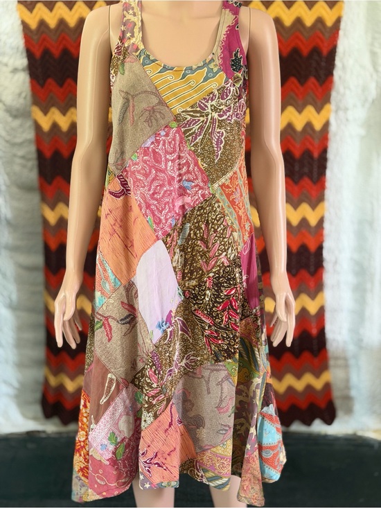 Jaded Gypsy Dresses & Skirts - Jaded Gypsy Boho Patchwork Dress